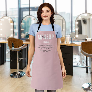 Unique Personalized Makeup Artist  Business Apron