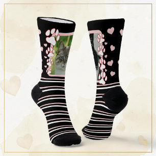 Unique Personalized Pet Photo Crew Socks