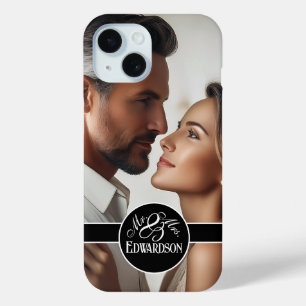 Unique Photo & Name Personalised iPhone 15 Case