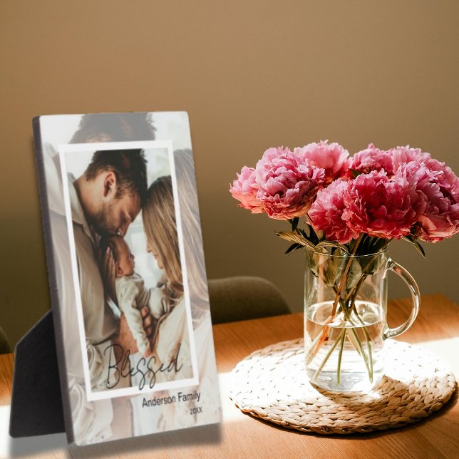 Unique Photo on Photo Tabletop Plaque  Easel (Creator Uploaded)