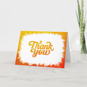 Unique Photo Thank You Card