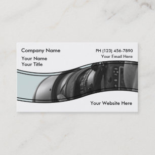 Unique Photography Business Card