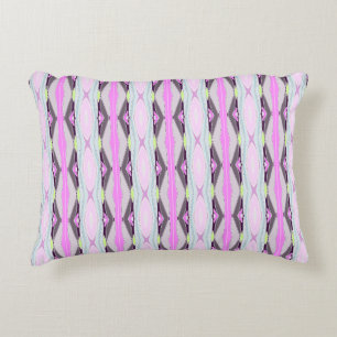 Unique Pink Pattern Decorative Cushion