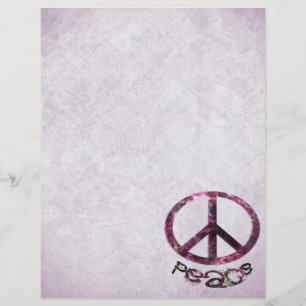 Unique Pretty Peace Sign