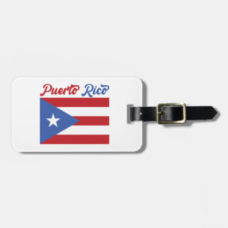 Unique Puerto Rico Flag  Luggage Tag