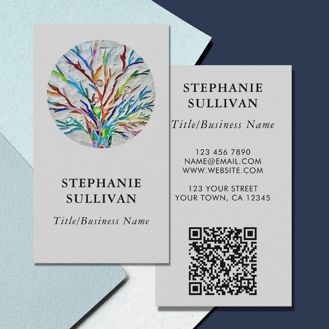 Unique QR Code Business Card (Creator Uploaded)