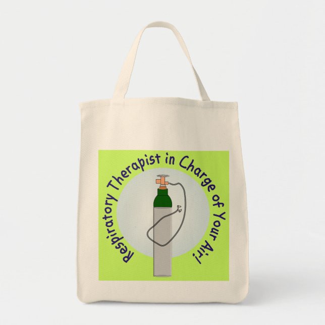 Unique Respiratory Therapist Gifts Tote Bag (Front)