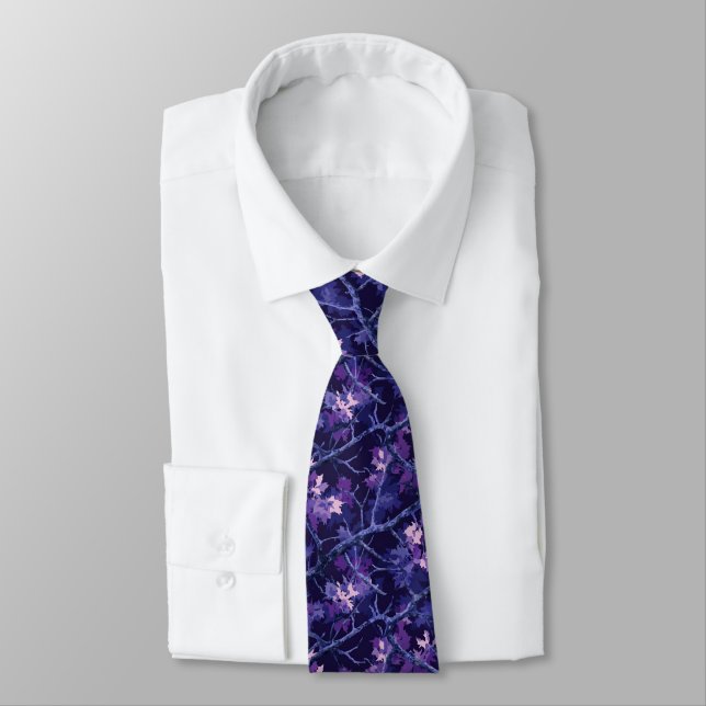 Unique Retirement Gifts Camo Print  Tie (Tied)