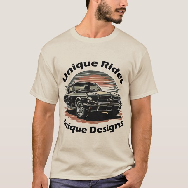 Unique Rider Unique Design  T-Shirt (Front)