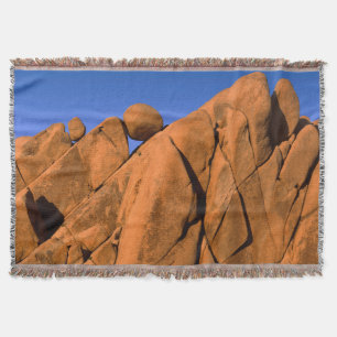 Unique rock formation, California Throw Blanket