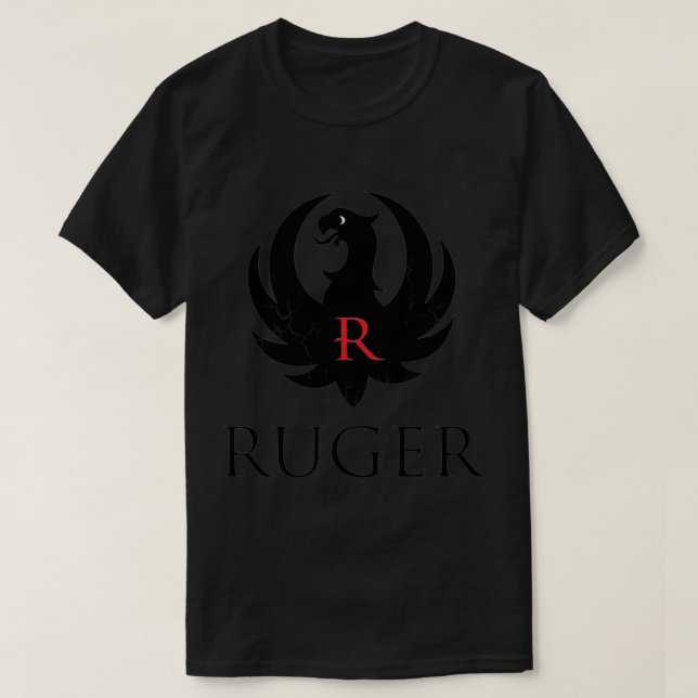 unique ruger Logo Premium T-Shirt (Design Front)