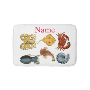 Unique Sea Beings Assortment Thunder_Cove Bath Mat