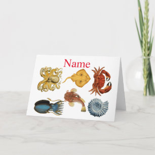 Unique Sea Beings Assortment Thunder_Cove Card