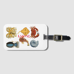 Unique Sea Beings Assortment Thunder_Cove Luggage Tag
