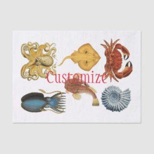 Unique Sea Beings Assortment Thunder_Cove Tissue Paper