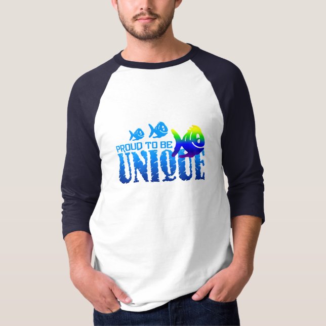 Unique shirt - choose style & colour (Front)