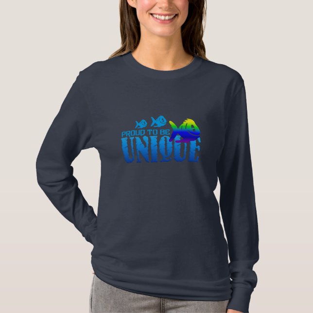 Unique shirt - choose style & colour (Front)