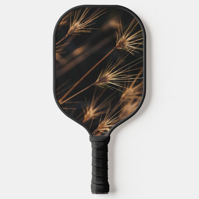 Unique Short Bursting Wild Grass Pickleball Paddle (Front)