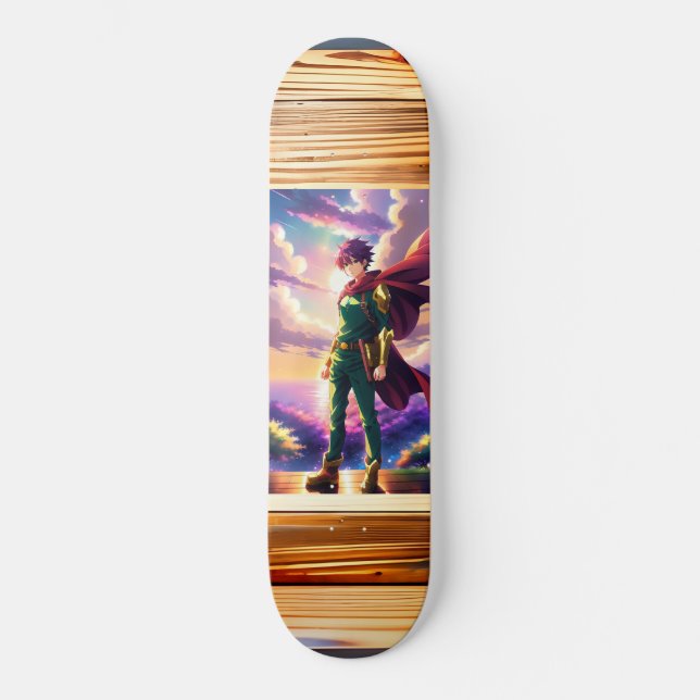 Unique Skate: Anime Hero Skateboard (Front)