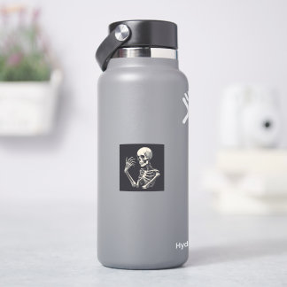 Unique Skeleton Sticker Art