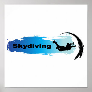 Unique Skydiving Poster