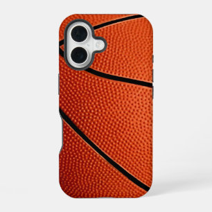Unique Stylish Basketball iPhone 16 Case