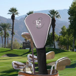 Unique Stylish Name and Monogram Typography Purple Golf Head Cover<br><div class="desc">It's all about you with this beautiful golf head cover design that is an elegant stylish representation of your name and monogram. Classic serifs and a more ornate script typography combine in a balanced and symmetry. The three elements blend together with a sophisticated harmony and create your own personal branding...</div>