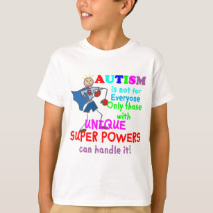 Unique Super Powers Autism T-Shirt