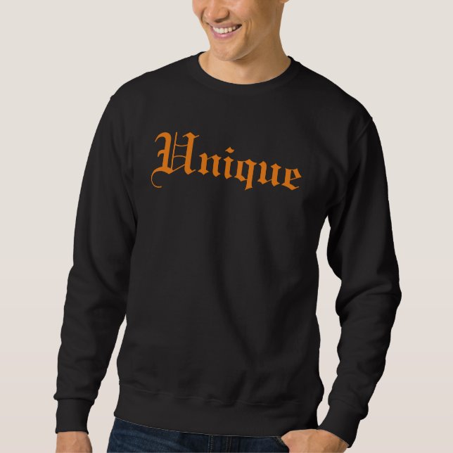 UNIQUE  SWEATSHIRT (Front)