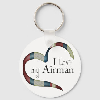 Unique Symbol: I love my airman keychain