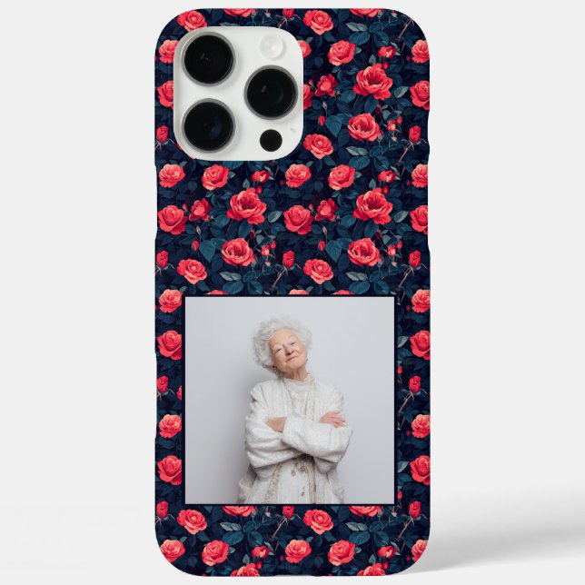 Unique Teacher Appreciation Gift Rose Custom  Case-Mate iPhone Case (Back)