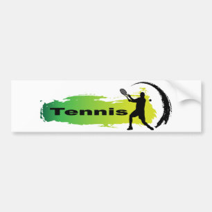 Unique Tennis (Male) Bumper Sticker