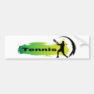 Unique Tennis (Male) Bumper Sticker
