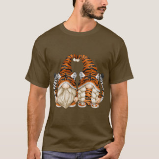 Unique Tiger Gnomes For Gardener Cute Tiger Mum An T-Shirt