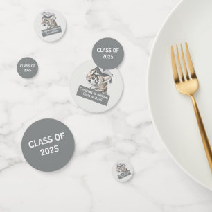 Unique Tiger Graduation Confetti