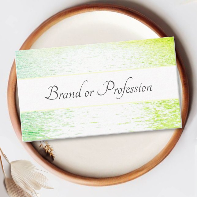 Unique Trend Design Pastel Ocean Sunset Mirroring Business Card (Creator Uploaded)