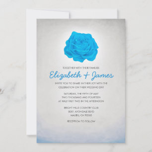 Unique Trendy Floral Wedding Invitations