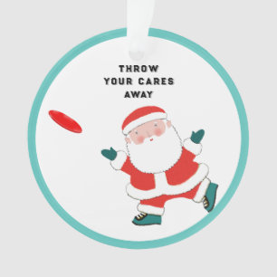 Unique Ultimate Frisbee Ornament