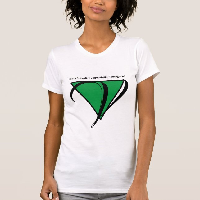 Unique Vegan Women's T-Shirt (Front)