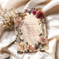 Unique Victorian Royal Floral Wedding 