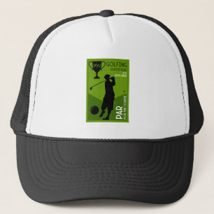 Unique Vintage Golf Gift Trucker Hat
