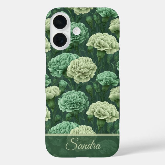 Unique Wedding Gift Carnation Custom Case-Mate iPhone Case (Back)