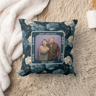 Unique Wedding Golden Anniversary  Throw Pillow 