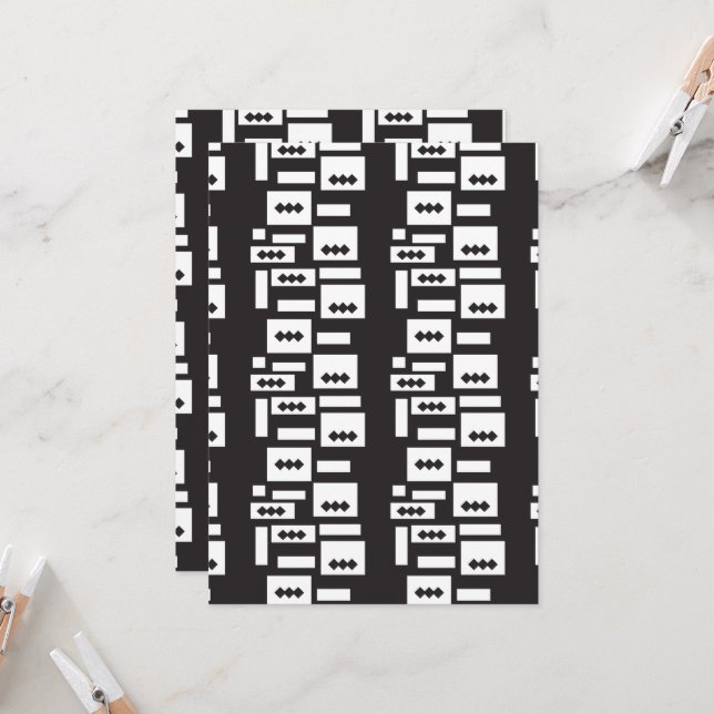 Unique Wedding Invitation Template | Classic & Rus (Front/Back In Situ)