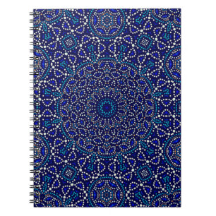 Unique Whimsical Dot Art Notebook