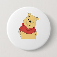 Unique Winnie the Pooh Design Button