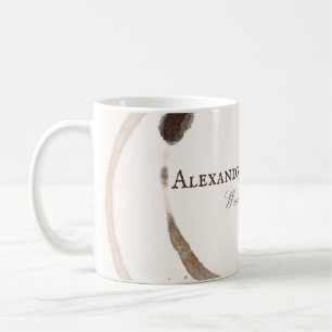 Unique Writer Editor Coffee Stain Mug