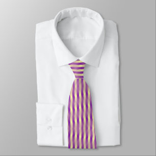 unique yellow purple stripes background pattern tie