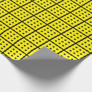 Unique Yellow Wrapping Paper