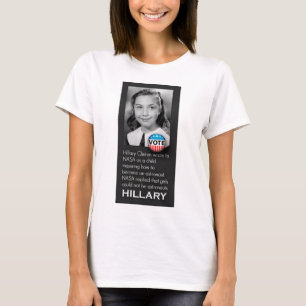 Unique Young Hillary Photo T-Shirt
